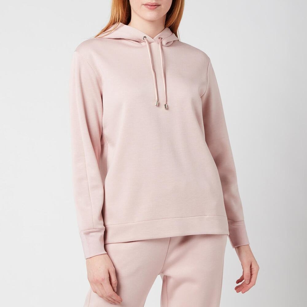 Ted Baker Light Pink Lounge Athleisure Thick Salara‎ Hoodie Sweatshirt Size 4